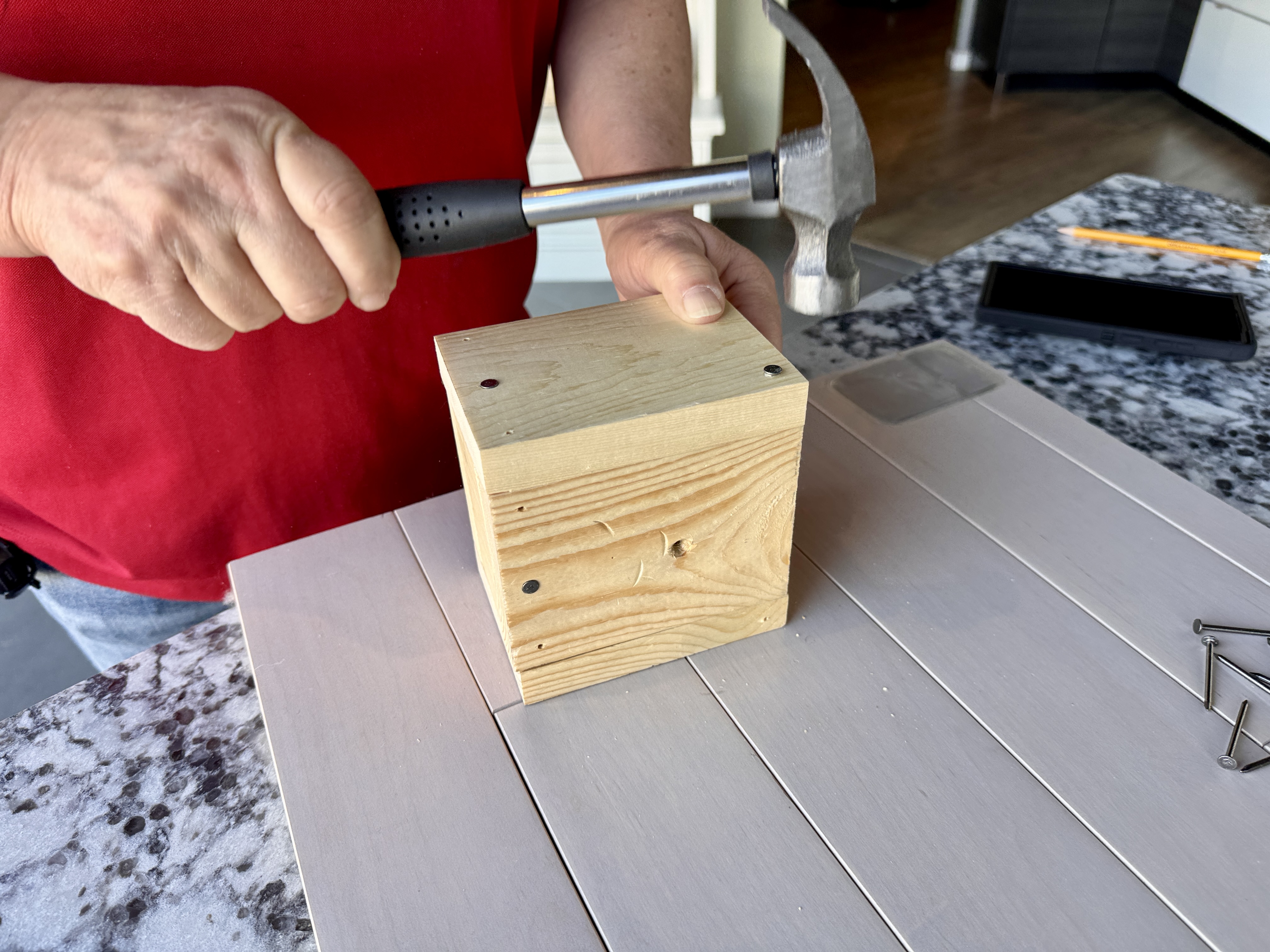 Step 5 how to build your own pencil holder 
